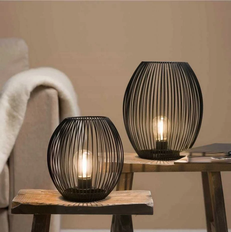 Leonardo LED žibintas juodas 24 cm CASOLARE -