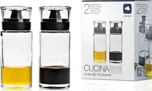 Leonardo Leonardo - CUCINA stiklinių rinkinys alyvuogių aliejui ir actui