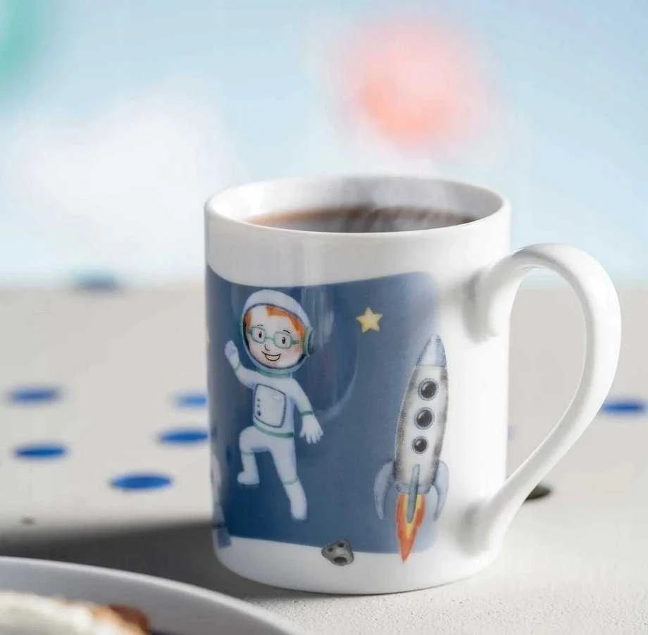Leonardo Rinkinys 3cz naczyń vaikams kosmos BAMBINI AVVENTURA -