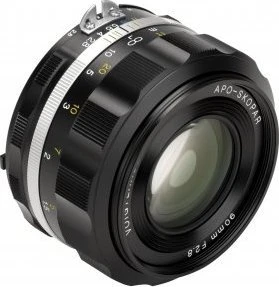 Objektyvas Obiektyw Voigtlander Obiektyw Voigtlander APO Skopar SL IIs 90 mm f/2,8 do Nikon F - juoda