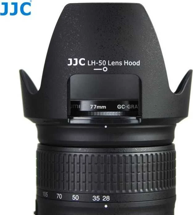 JJC Hb-50 Hb50 gaubtas, skirtas Nikon Nikkor AF-s 28-300mm / šoninė skylė