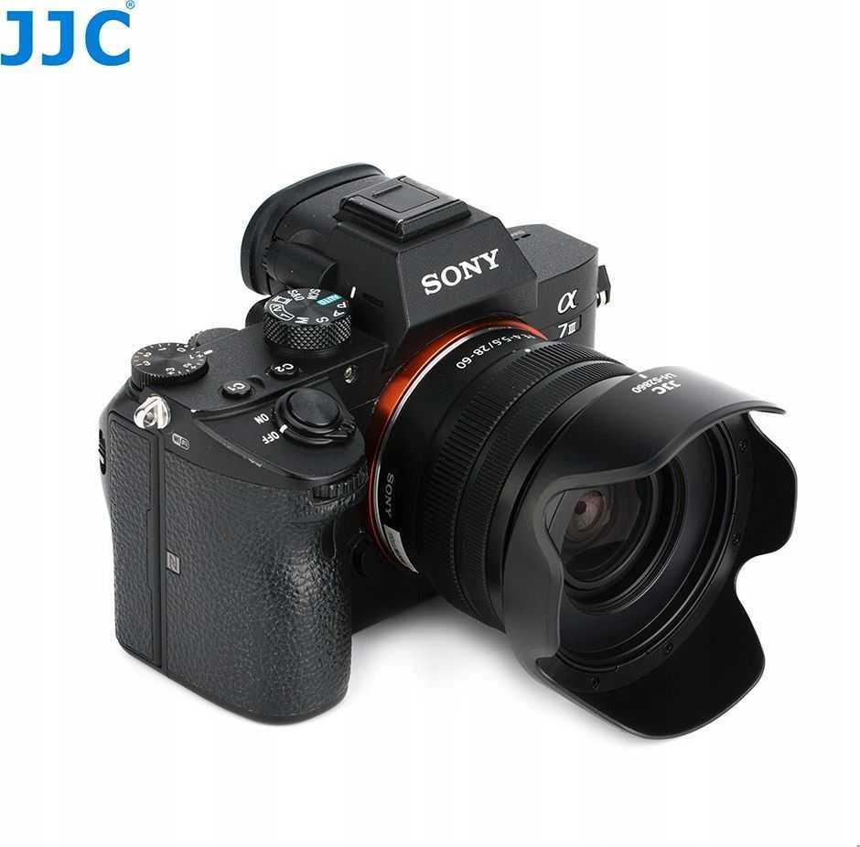 Lęšių apsauga JJC Sony FE 28-60mm F / 4-5.6 ekranas nuo saulės