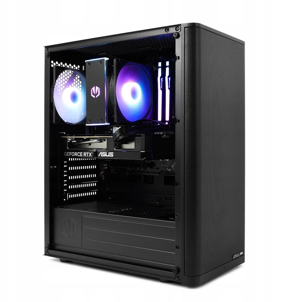 Stacionarus kompiuteris Level GO [C09] Ryzen 5 | RTX 5060 Ti 16GB | 32GB | 2TB | W11 Pro