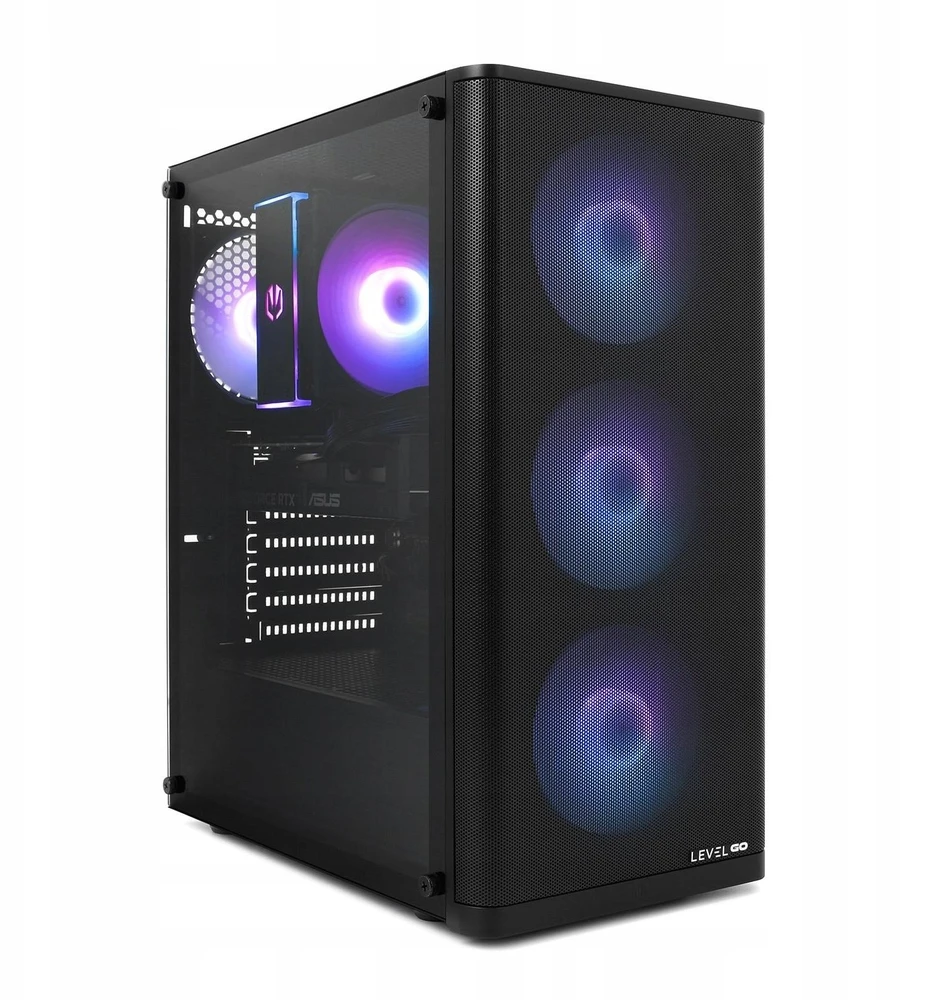 Stacionarus kompiuteris Level GO [C09] Ryzen 5 | RTX 5060 Ti 16GB | 32GB | 2TB | W11 Pro