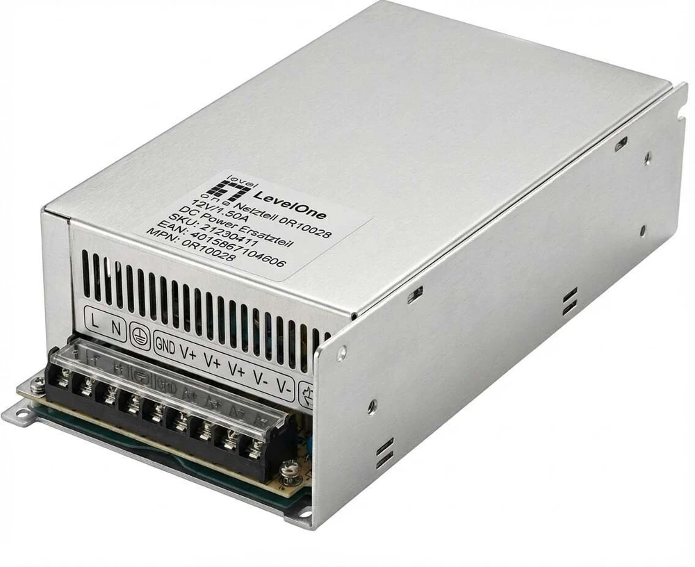 Šakotuvas Level One LevelOne įkroviklis 0R10028 12V / 1.50A DC Power Ersatzteil