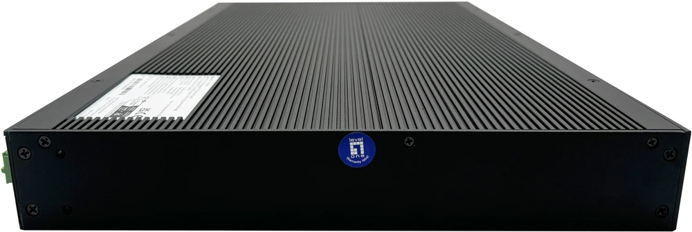 Šakotuvas Level One Switch LevelOne IXP-2871 Industrialny Zarządzany L2 24xGE PoE 370W Juodas