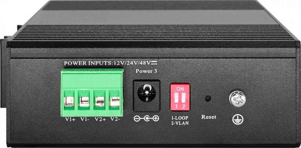 Šakotuvas Level One Carruzzo LevelOne IGS-2105 tinklo komutatorius Valdomas L2 Gigabit Ethernet (10/100/1000) Juoda