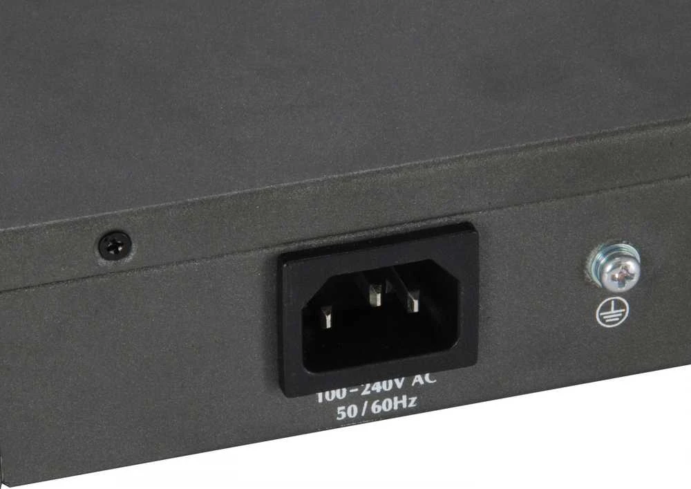 Šakotuvas Carruzzo LevelOne GTP-5271 tinklo komutatorius Valdomas L3 Gigabit Ethernet (10/100/1000) Maitinimas per Eternetą (PoE) Pilka
