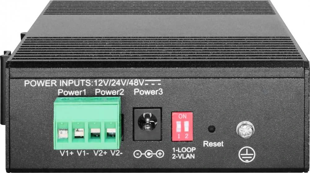 Šakotuvas Level One Carruzzo LevelOne IGS-2106 tinklo komutatorius Valdomas L2 Gigabit Ethernet (10/100/1000) Juoda
