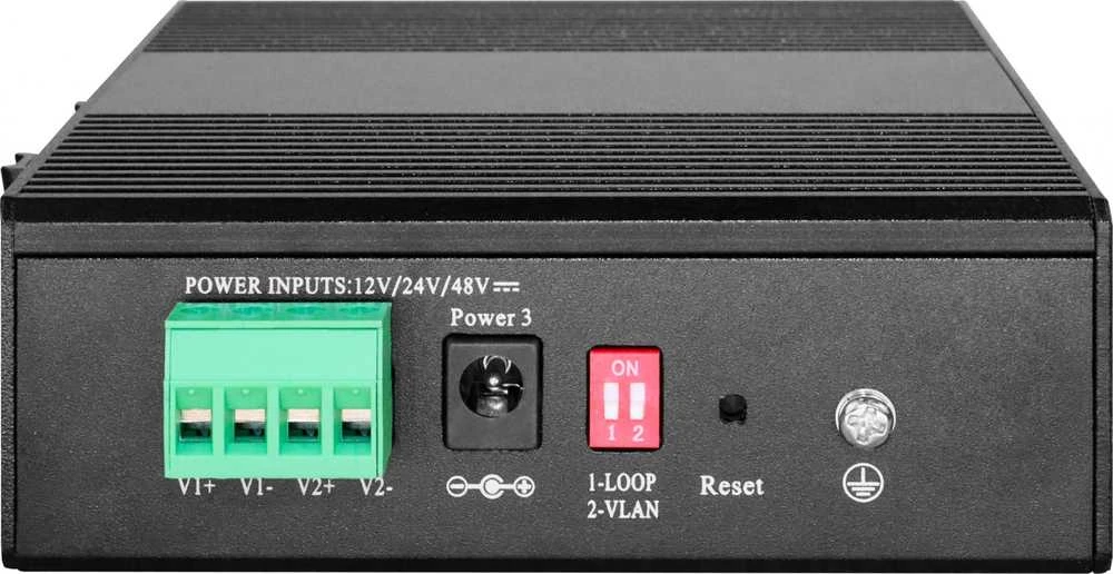 Šakotuvas Level One Carruzzo LevelOne IGS-2108P tinklo komutatorius Valdomas L2 Gigabit Ethernet (10/100/1000) Maitinimas per Eternetą (PoE) Juoda