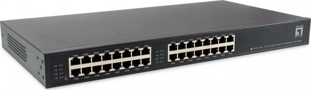 Šakotuvas Level One LevelOne LevelOne POH-1620 adapteris PoE Fast Ethernet, Gigabit Ethernet