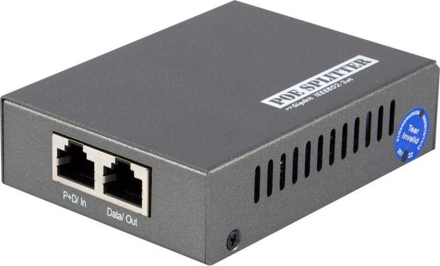Šakotuvas Level One Carruzzo LevelOne POS-3000 tinklo dalytuvas Maitinimas per Eternetą (PoE) Juoda