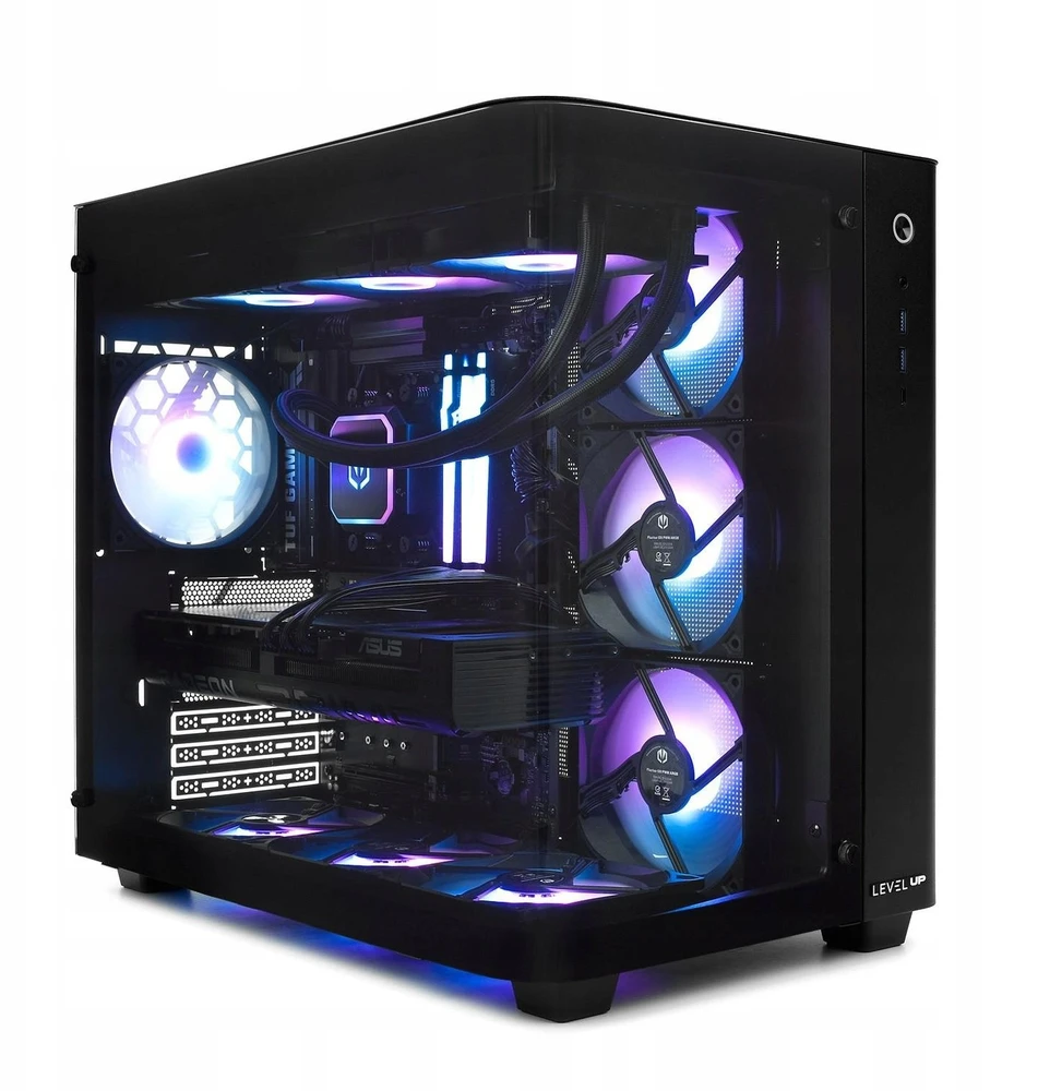 Stacionarus kompiuteris Level UP [F38] Ryzen 7 | RX 9070 XT | 32GB | 2TB+8TB | W11H