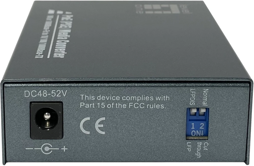 Level One „LevelOne“ medijos keitiklis RJ45->SC GE SM PoE 30W 1310nm 20km