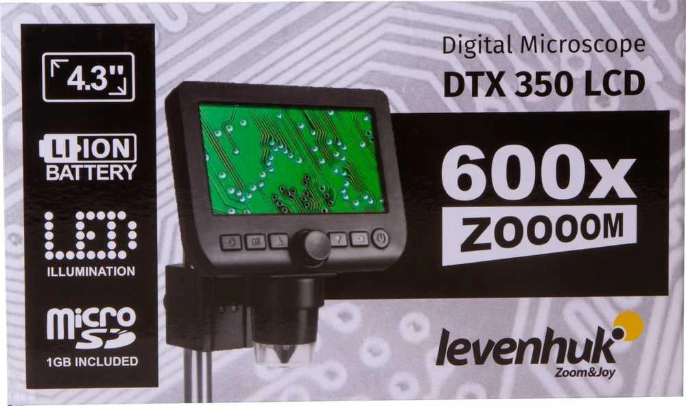 Skaitmeninis mikroskopas Levenhuk DTX 350 LCD 20x-600x