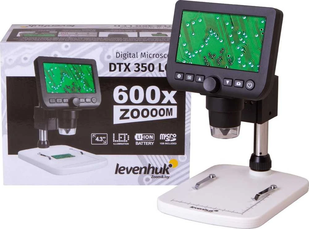 Skaitmeninis mikroskopas Levenhuk DTX 350 LCD 20x-600x