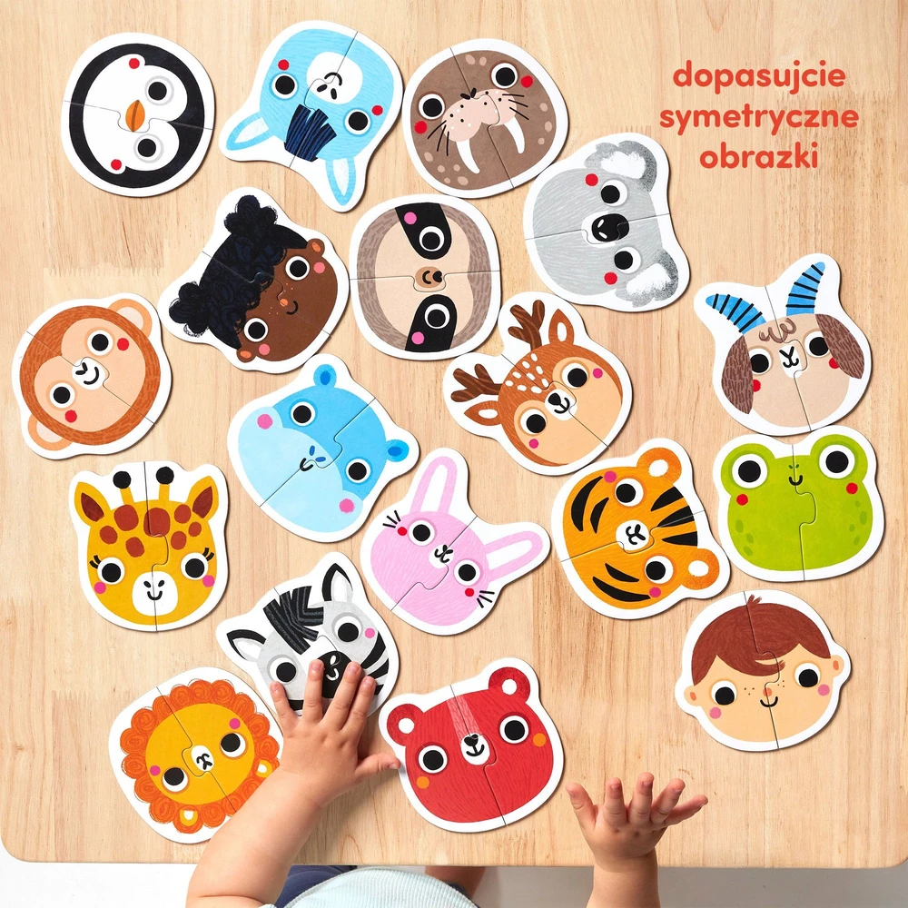 Dėlionė CzuCzu First Puzzle Faces ZA6099