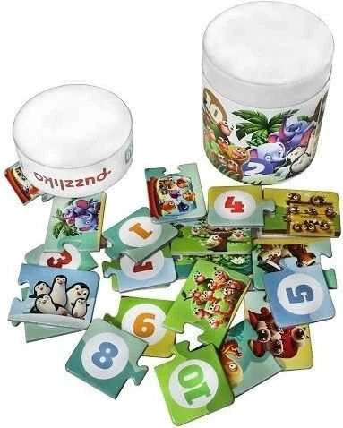 Levenya Dėlionė patiems mažiausiems Puzzlika MANO DRAUGAI, 20 didelių detalių