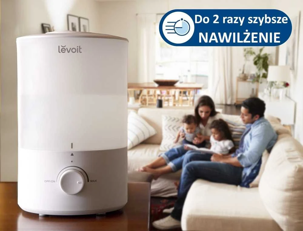 Oro drėkintuvas Levoit Dual 150 Baltas