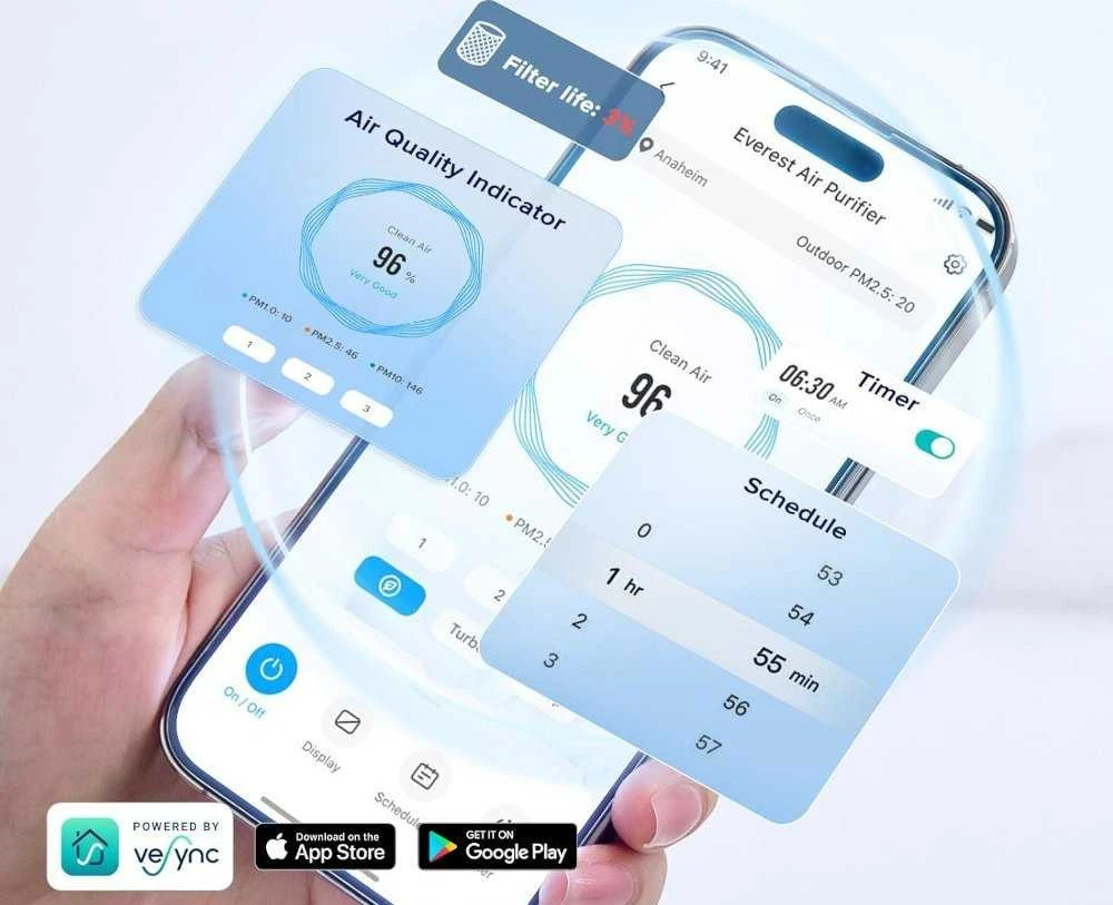 Levoit EverestAir Smart išmanusis oro valytuvas