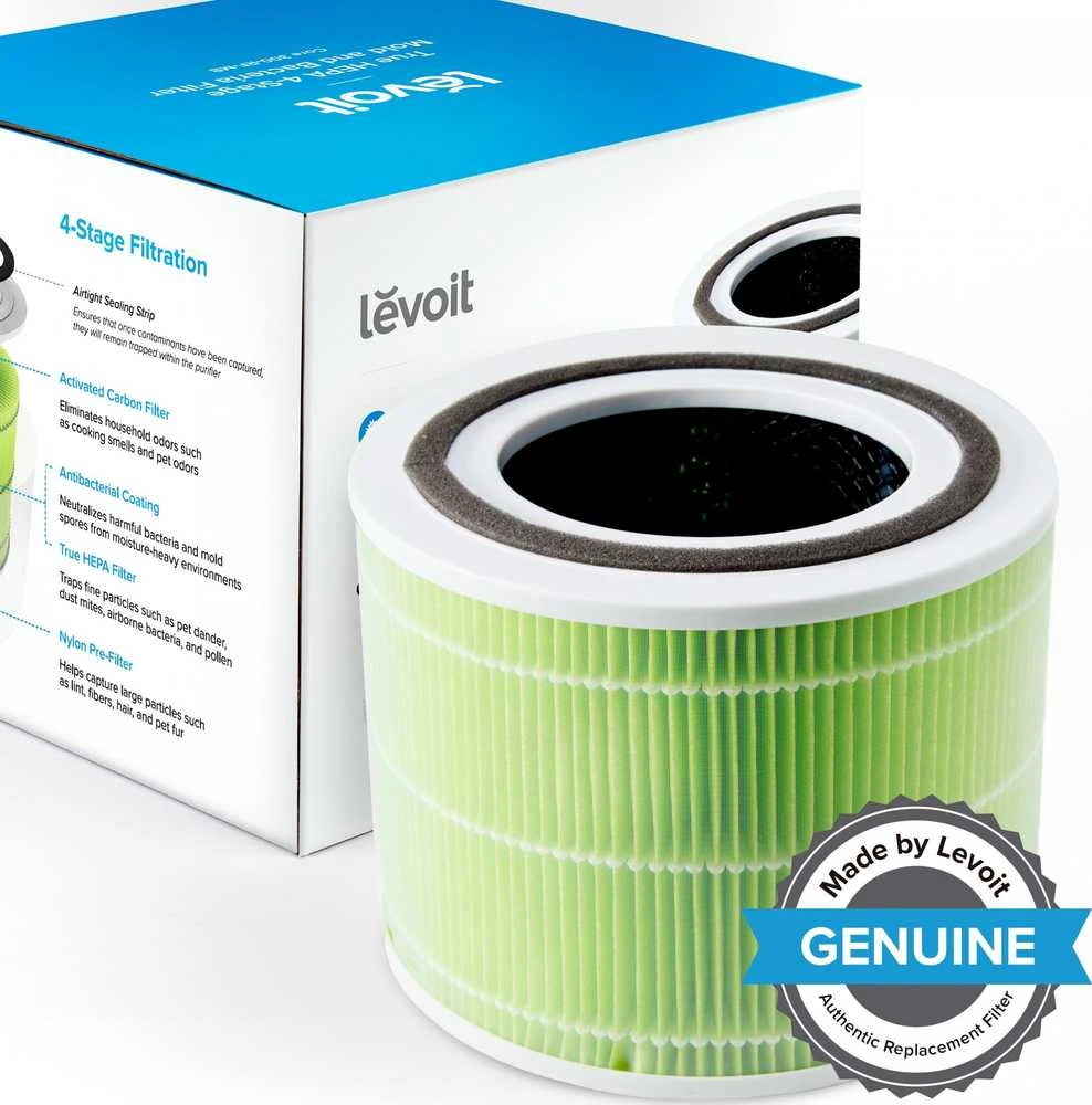 Levoit Core300-RF-MB – filtrų bakterijos ir virusinės pro Core300S ir Core300
