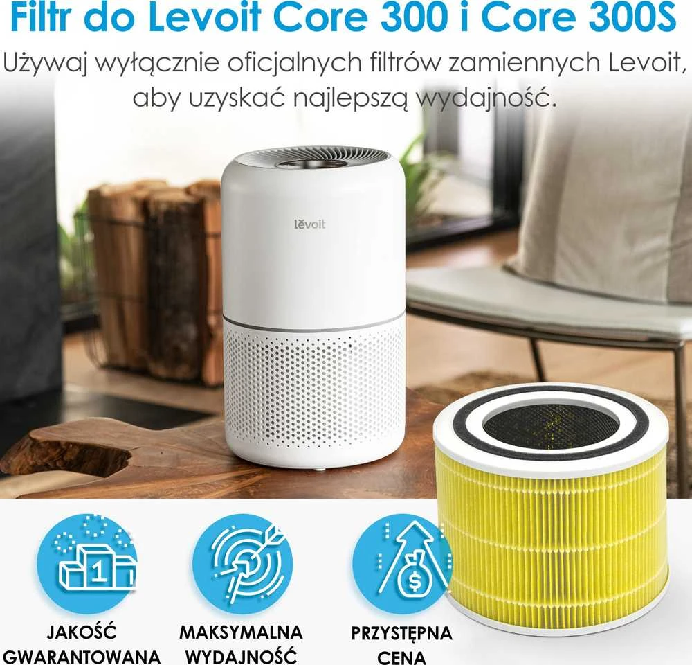 Levoit Core300-RF-PA augintinio filtras oro valytuvui, skirtas Core300S ir Core300