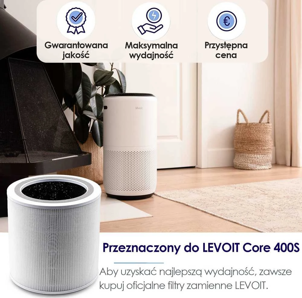 Levoit Filtras do Core 400S