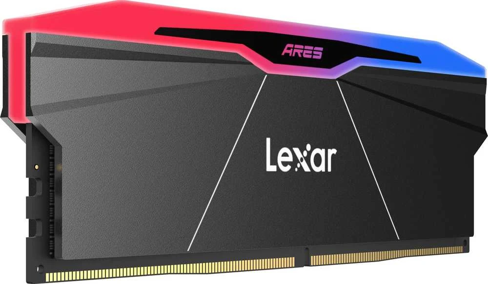 RAM „Lexar ARES RGB“ 32 GB (2 x 16 GB) DDR5 6000 MHz CL28 atmintis