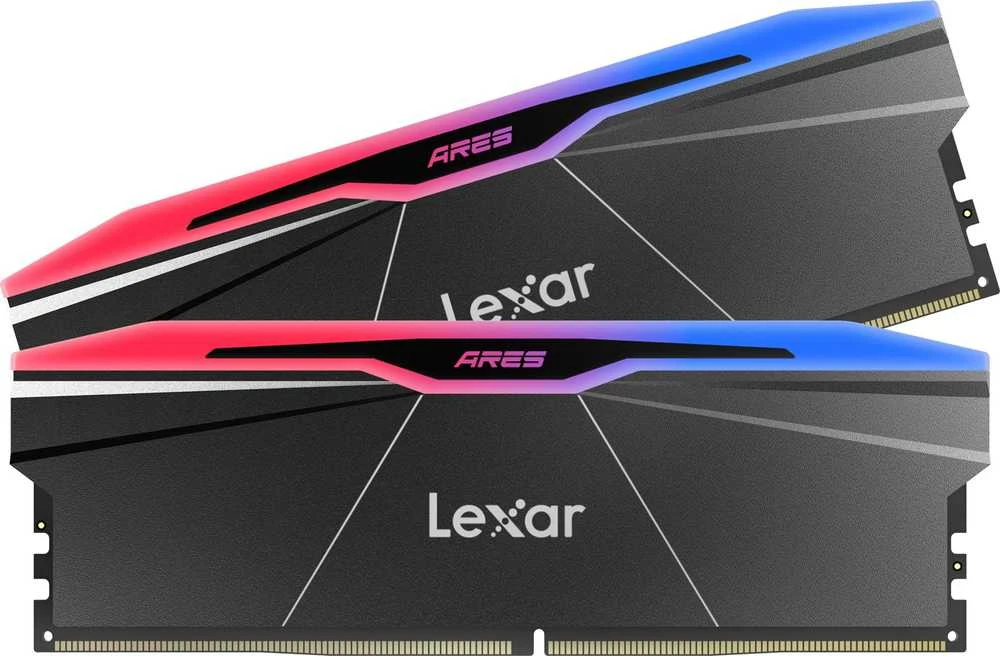 RAM „Lexar ARES RGB“ 32 GB (2 x 16 GB) DDR5 6000 MHz CL28 atmintis