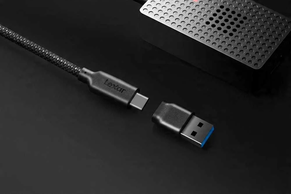 Atminties kortelė Atminties Kortelių Skaitytuvas - Lexar RW540 MicroSD Express, USB 3.2 Gen 2, 900 MB/s, Juodas