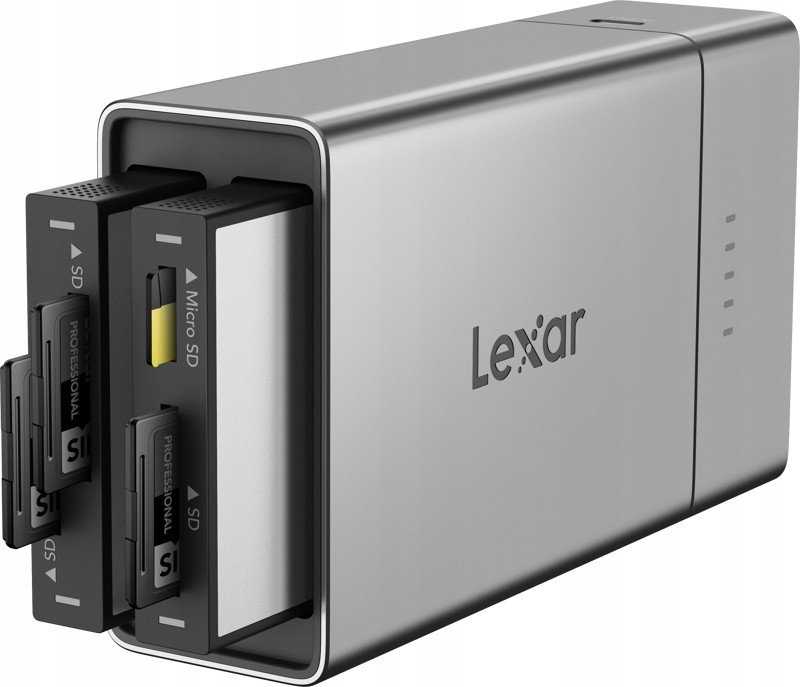 Šakotuvas Stacja/replikator Lexar Professional Workflow Go WF600 (LPWF600N-1ANGL)