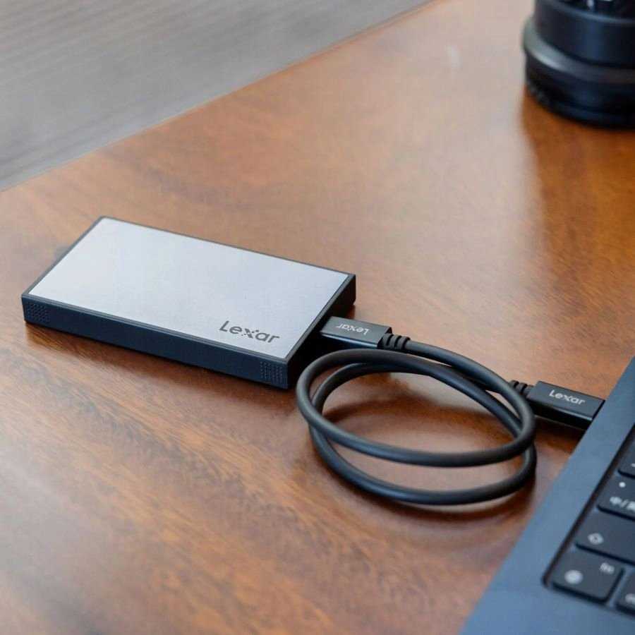 Lexar Professional Workflow nešiojamas SSD, iki R2000/W2000, IP68, 2TB