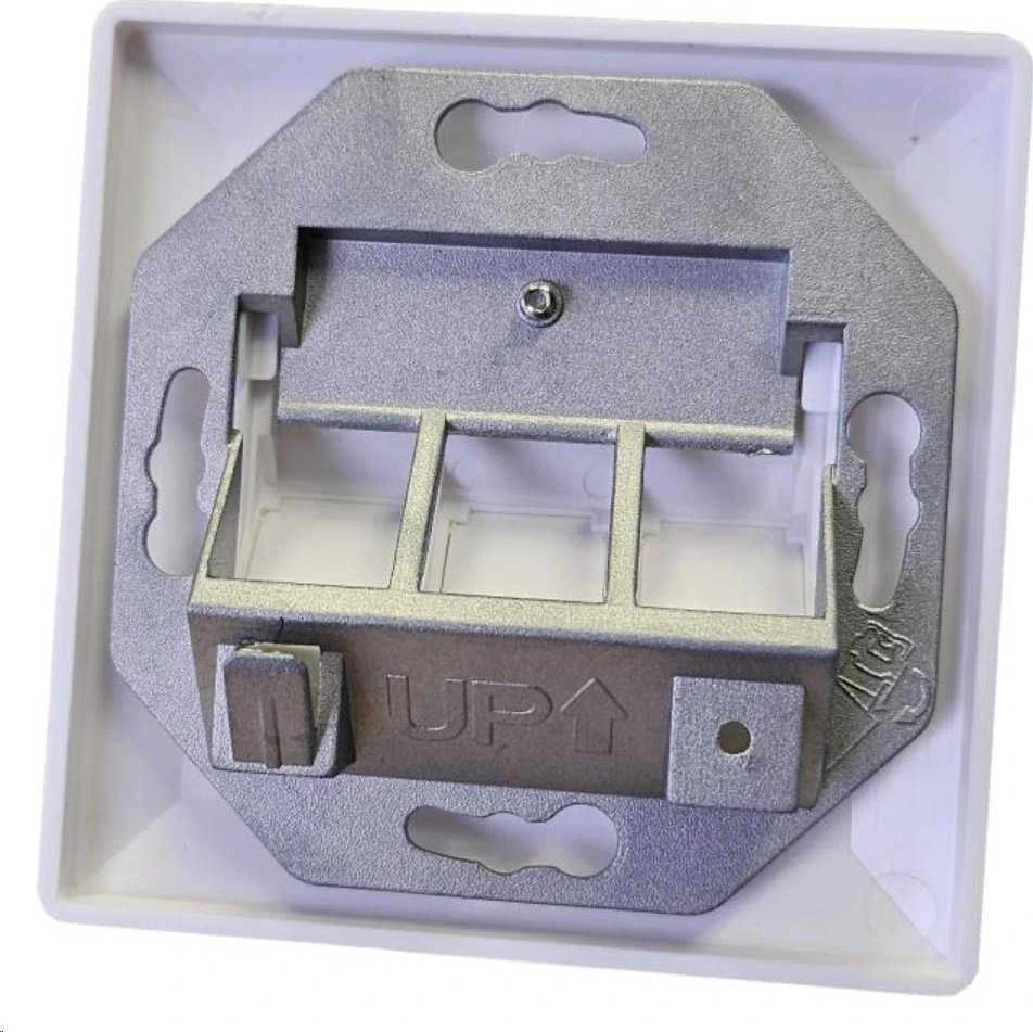 Lexi Net Universalus 3 prievadų nemontuojamas lizdas - 80x80