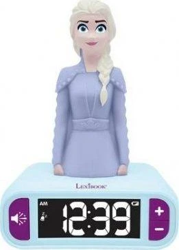 Lexibook Kraina lodu Elsa Žadintuvas 3D su Lampką