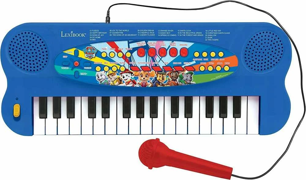 Lexibook - Paw Patrol - Elektroninė klaviatūra su mikrofonu (32 klavišai) (K703PA)
