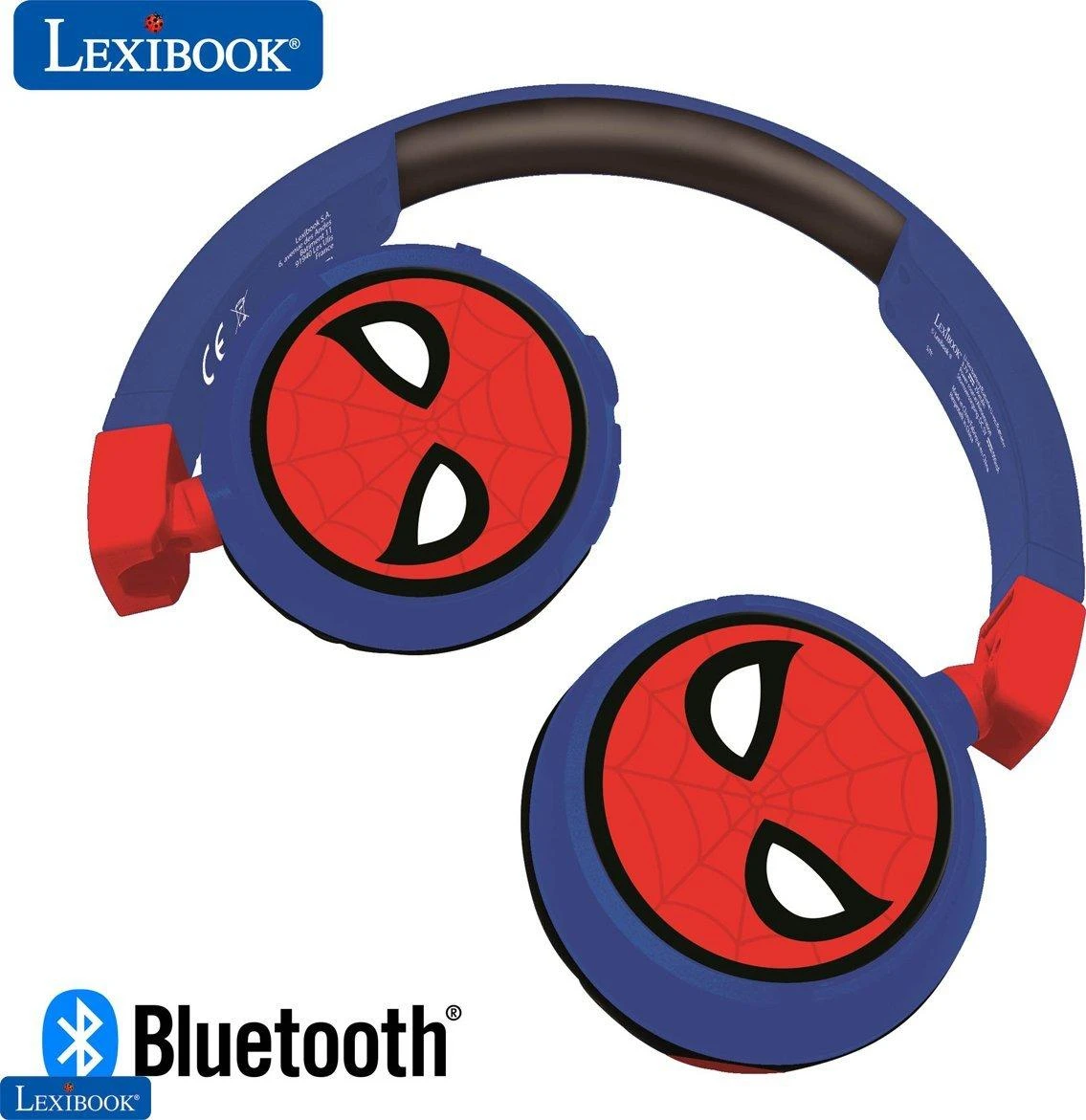 Sulankstomos ausinės 2 viename SpiderMan Lexibook