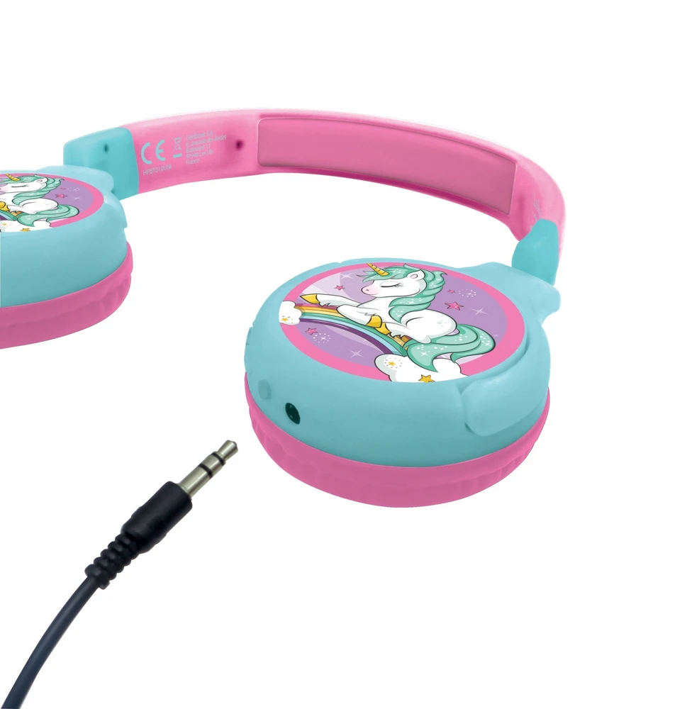 „Lexibook – Unicorn“ – 2 viename sulankstomos „Bluetooth®“ ausinės (HPBT010UNI)