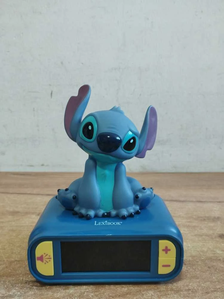 Lexibook Skaitmeninis žadintuvas su Stitch 3D naktiniu apšvietimu