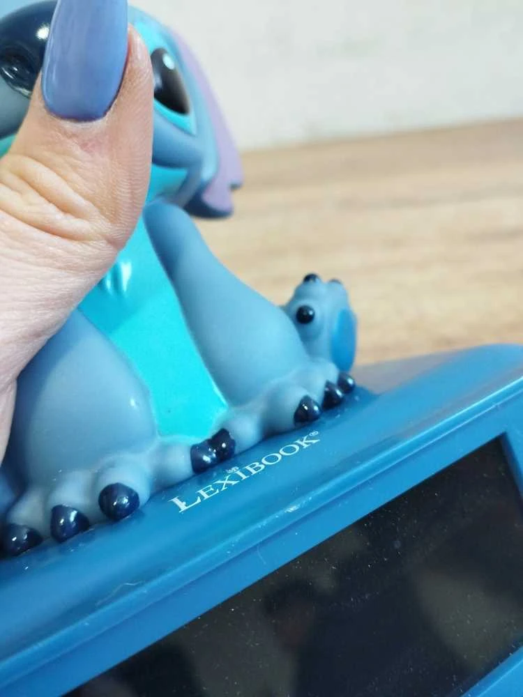 Lexibook Skaitmeninis žadintuvas su Stitch 3D naktiniu apšvietimu
