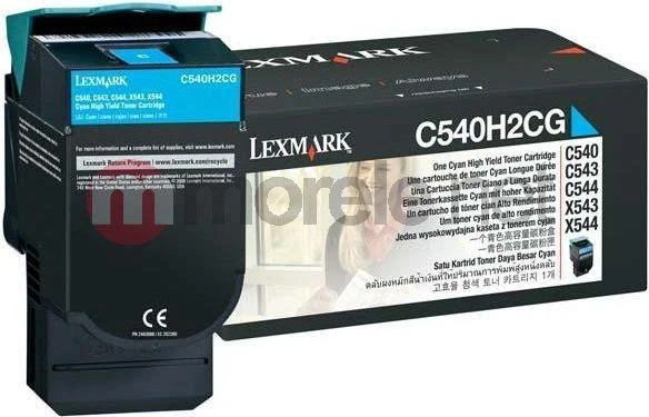 Lexmark C540H2CG tonerio kasetė Originalus Žydras 1 vnt