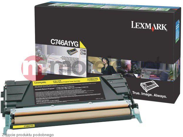 Lexmark C746A3YG kasetė, Geltona, 7000 puslapių