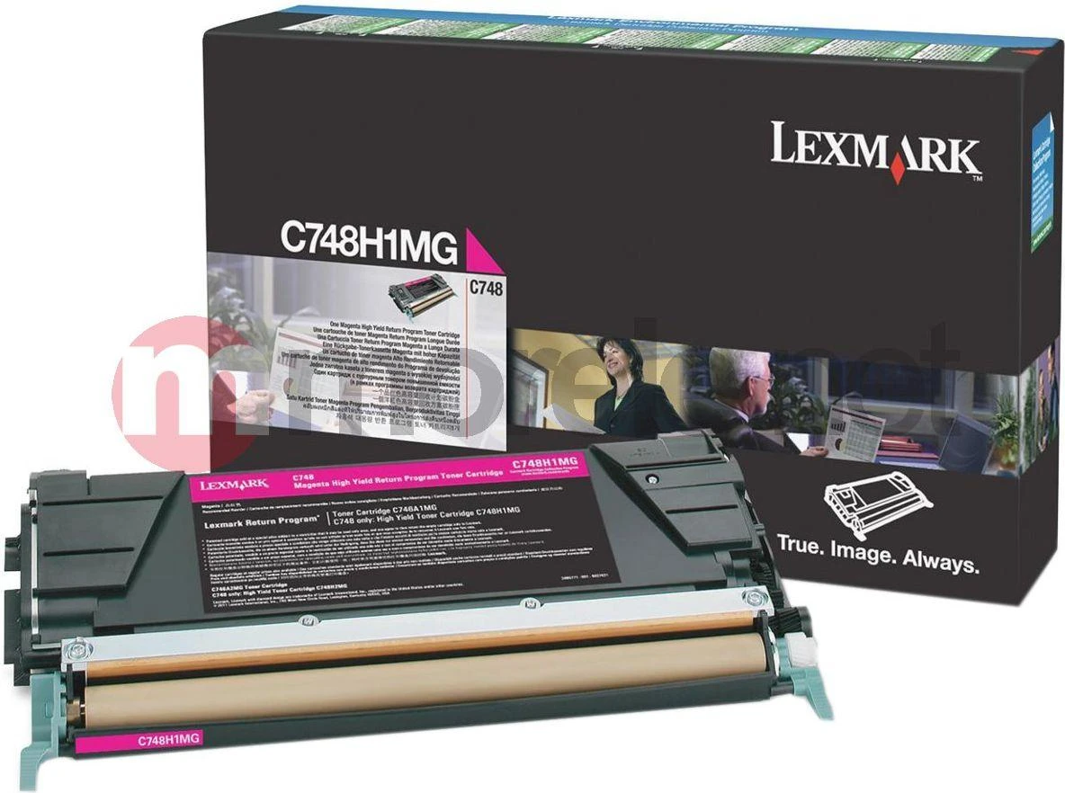 Lexmark C748H1MG kasetė, purpurinė