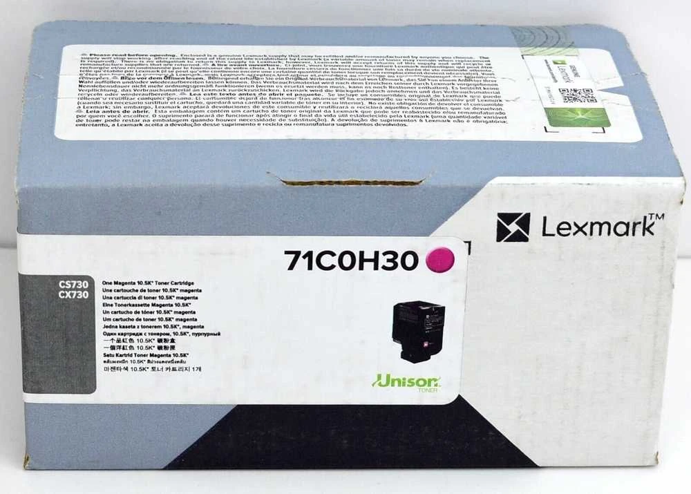 Lexmark 71C0H30 | Tonerio kasetė | Magenta