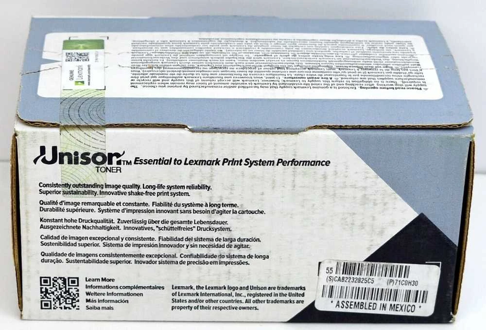 Lexmark 71C0H30 | Tonerio kasetė | Magenta