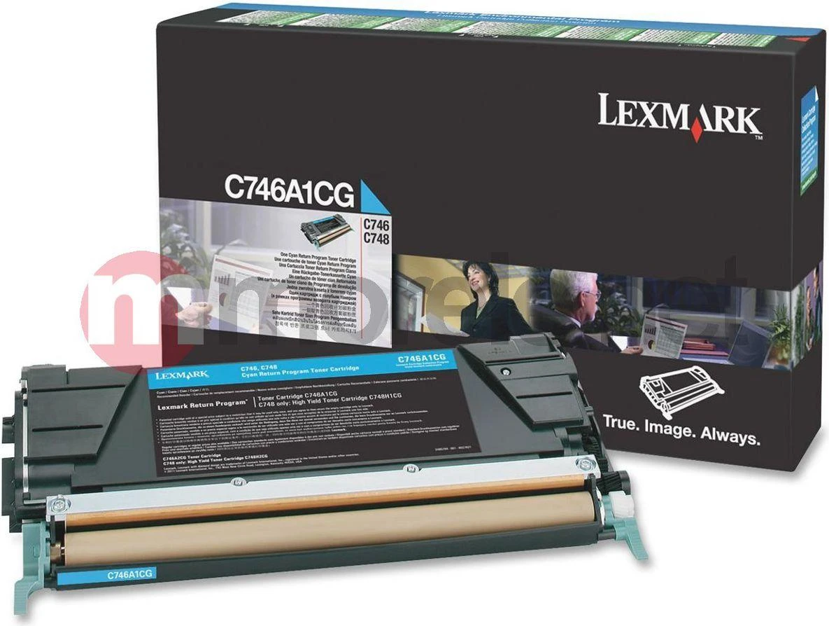 Lexmark C746A3CG kasetė, žalsvai mėlyna, 7000 puslapių