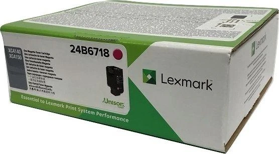 „Lexmark Magenta“ dažų kasetė XC4140 XC4150 „Lexmark“ dažai, purpurinė