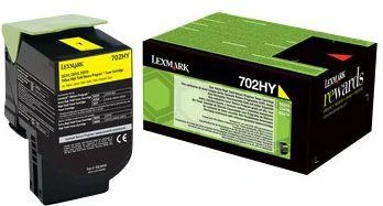 Lexmark 70C2HYE Cartridge, Geltona, 3000 pages