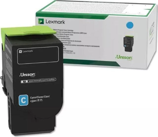Lexmark X622 grąžinimo toneris, žydras, 78C2UC0