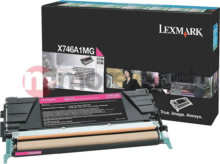 Lexmark X746A3MG kasetė, purpurinė, 7000 puslapių
