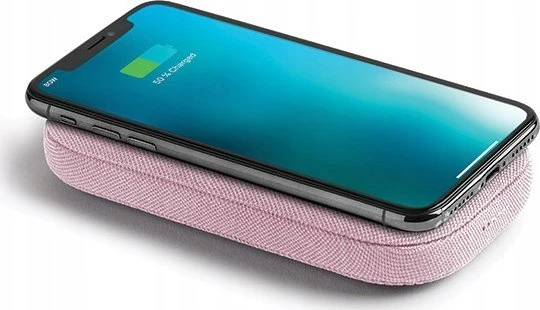 Lexon Powersound belaidė išorinė baterija 5000 mAh su „Bluetooth“ garso kalba, rožinė, LA128P